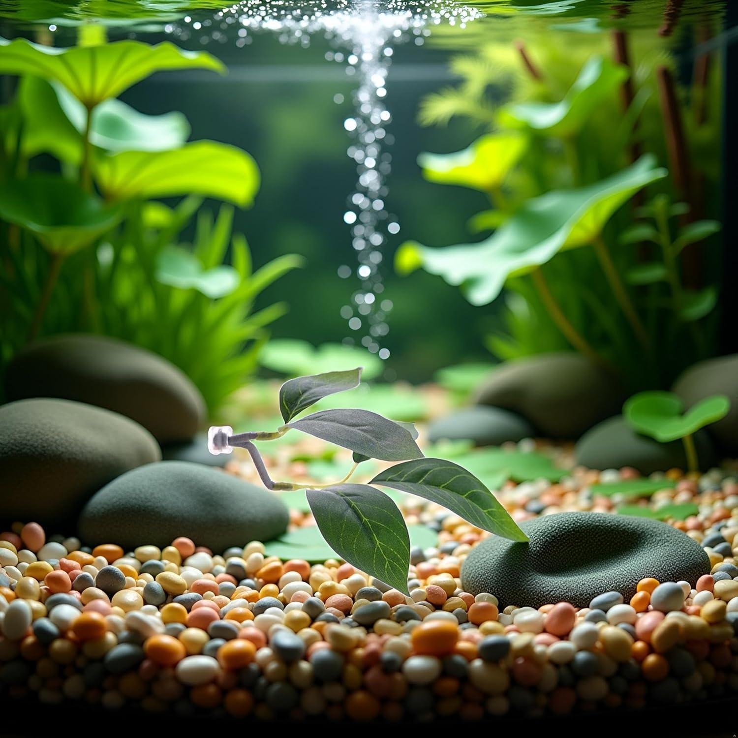 Hoja de Pato para Betta Verde Xinjincang con Ventosa 12.7 cm