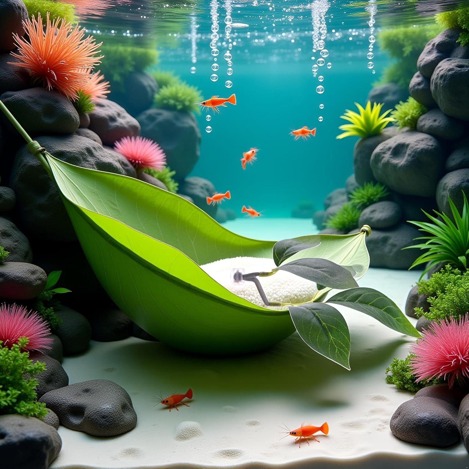 Hoja de Pato para Betta Verde Xinjincang con Ventosa 12.7 cm