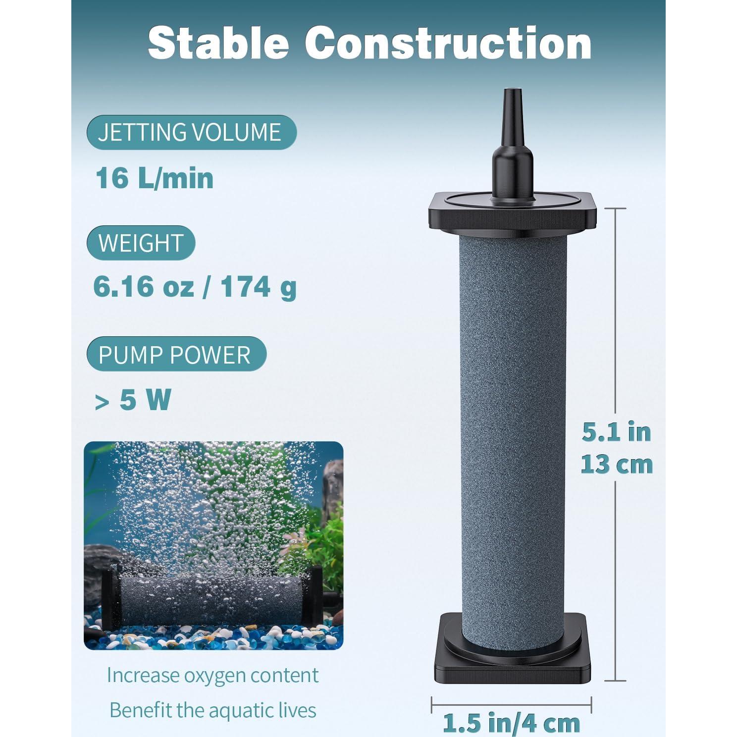 Piedra de Aire Pawfly 12.7 cm para Acuario 2 Piezas