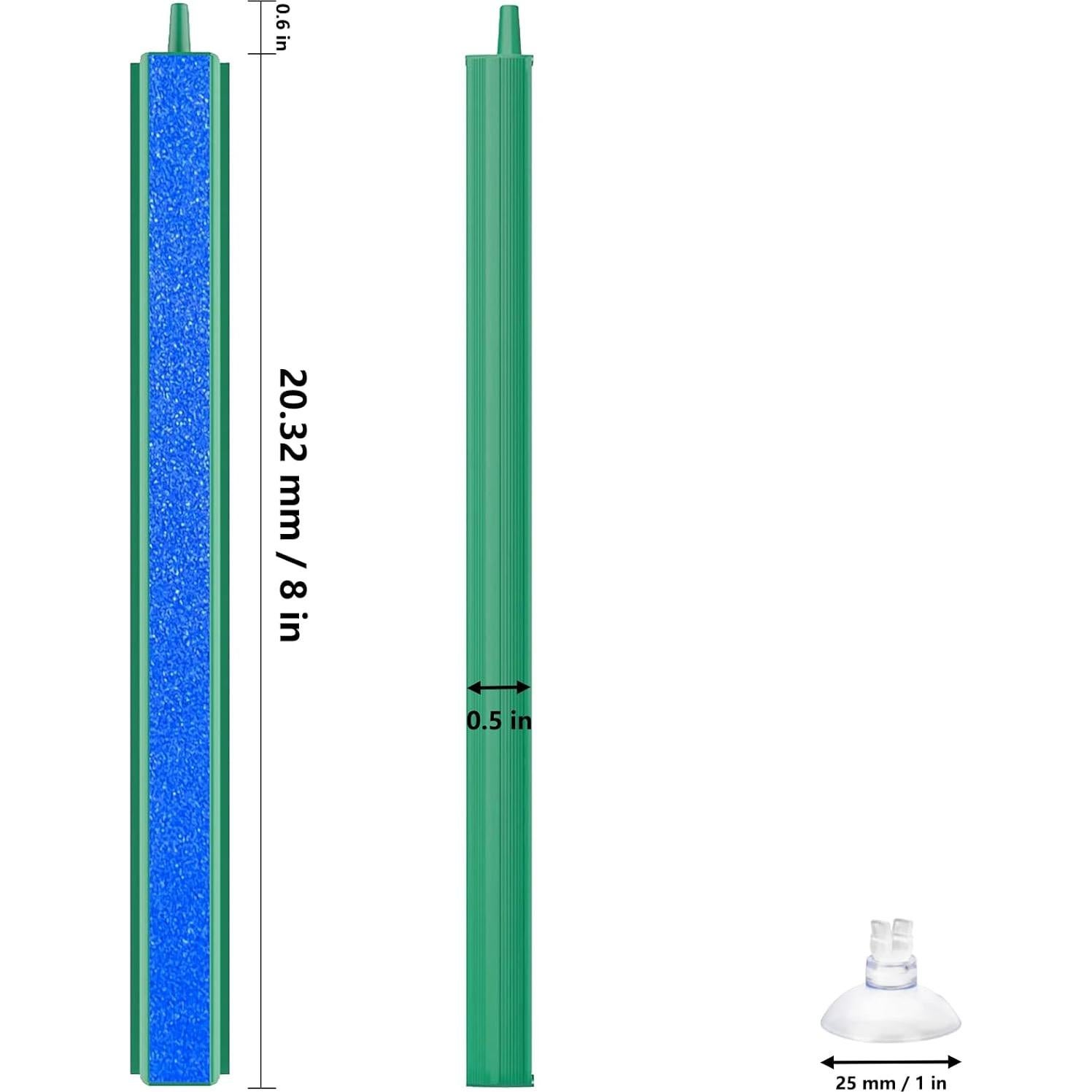Juego de difusores de burbujas Sankoly 20.32 cm para acuario