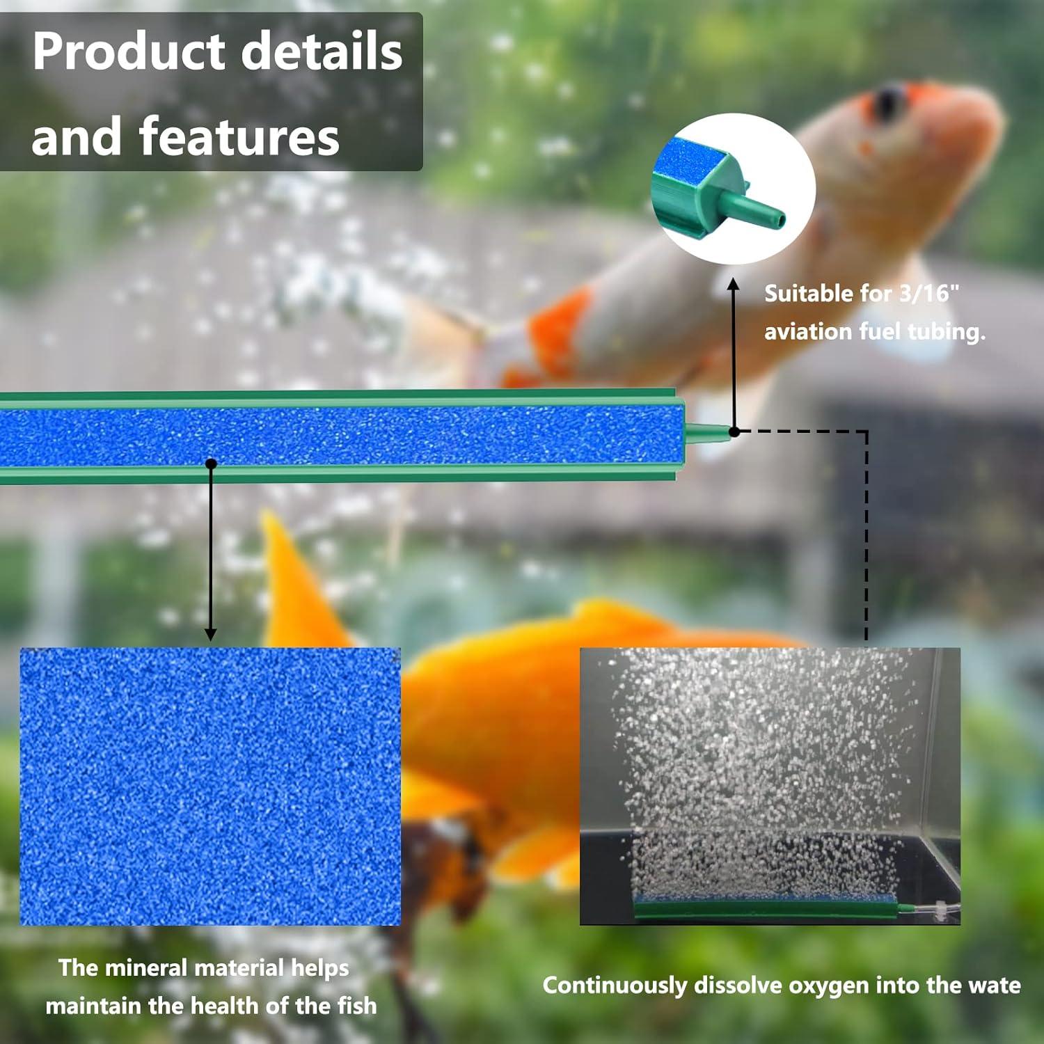 Juego de difusores de burbujas Sankoly 20.32 cm para acuario