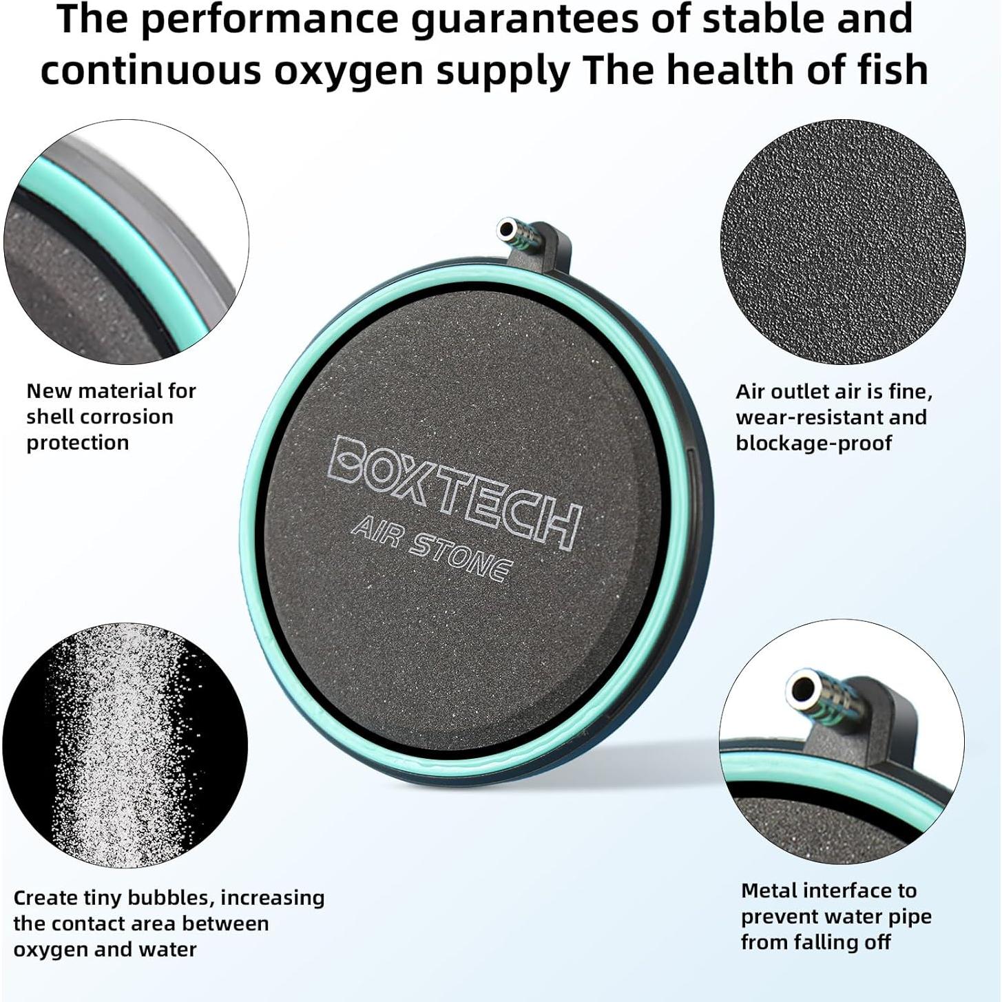 Difusor de Oxígeno UPETTOOLS 5 cm para Acuarios Nano Silencioso