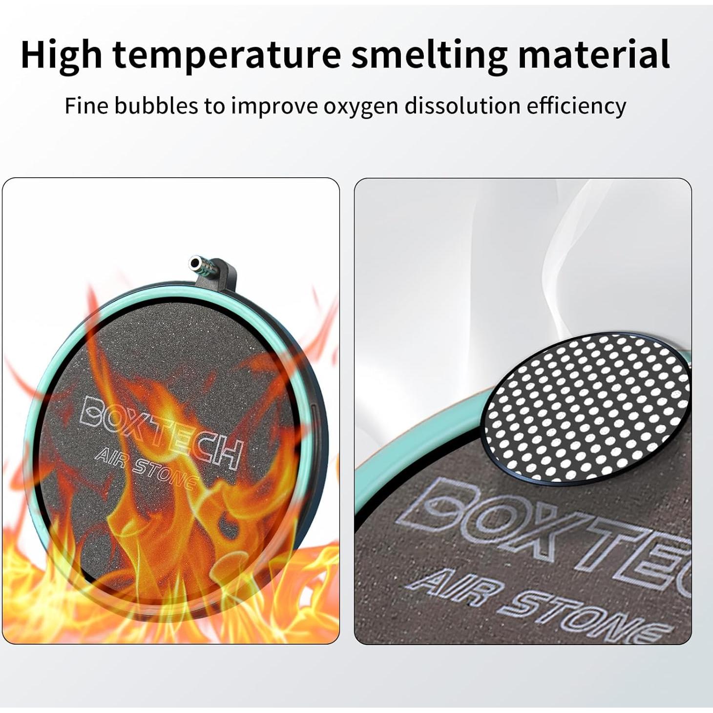 Difusor de Oxígeno UPETTOOLS 5 cm para Acuarios Nano Silencioso