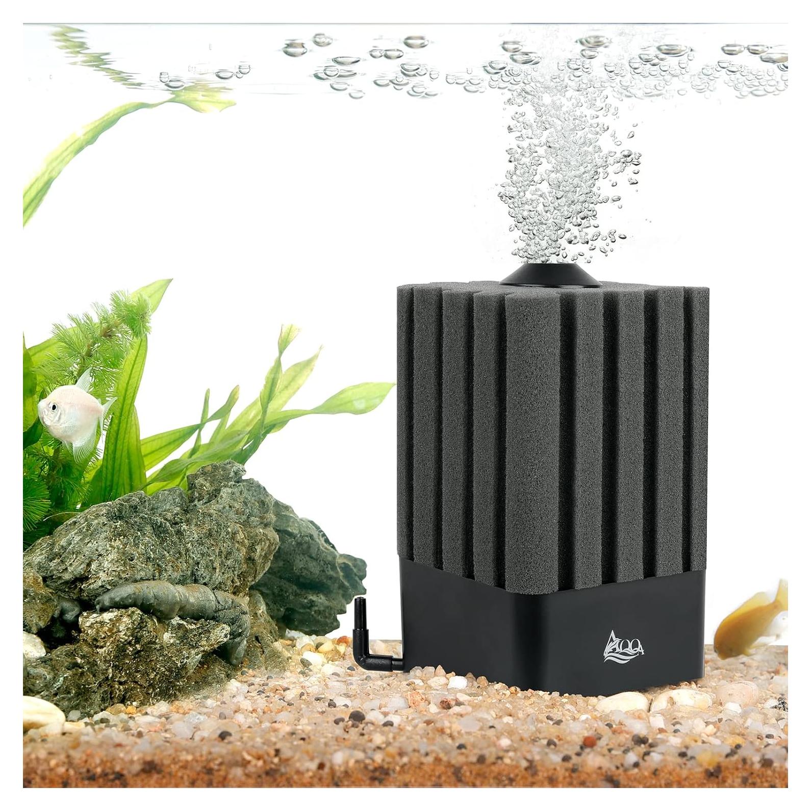 Filtro de Esponja AQQA GUS-AQ046-S para Acuario 19-76L