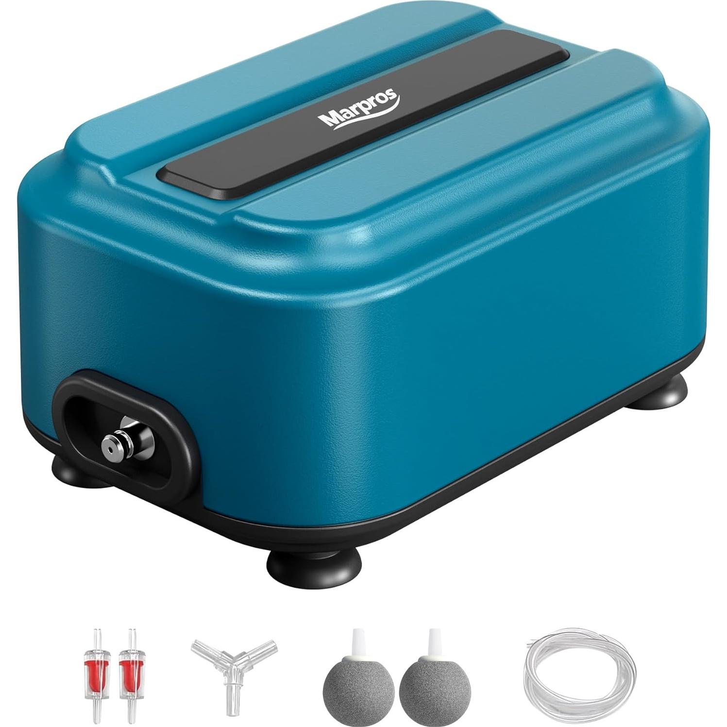 Bomba de Aire para Acuario Marpros AP-MAT-773V 2.5W Silenciosa