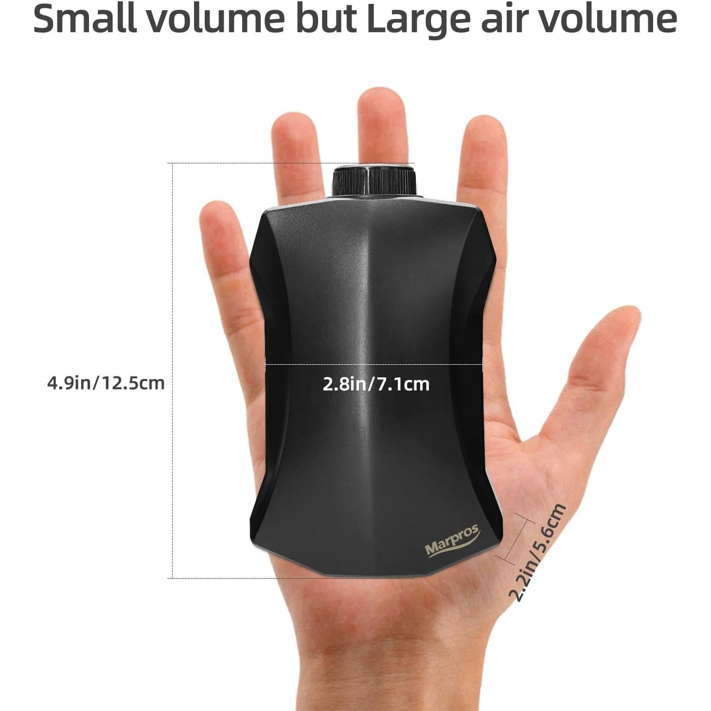 Bomba de Aire para Acuario Marpros M-100 2W 10-30 Galones