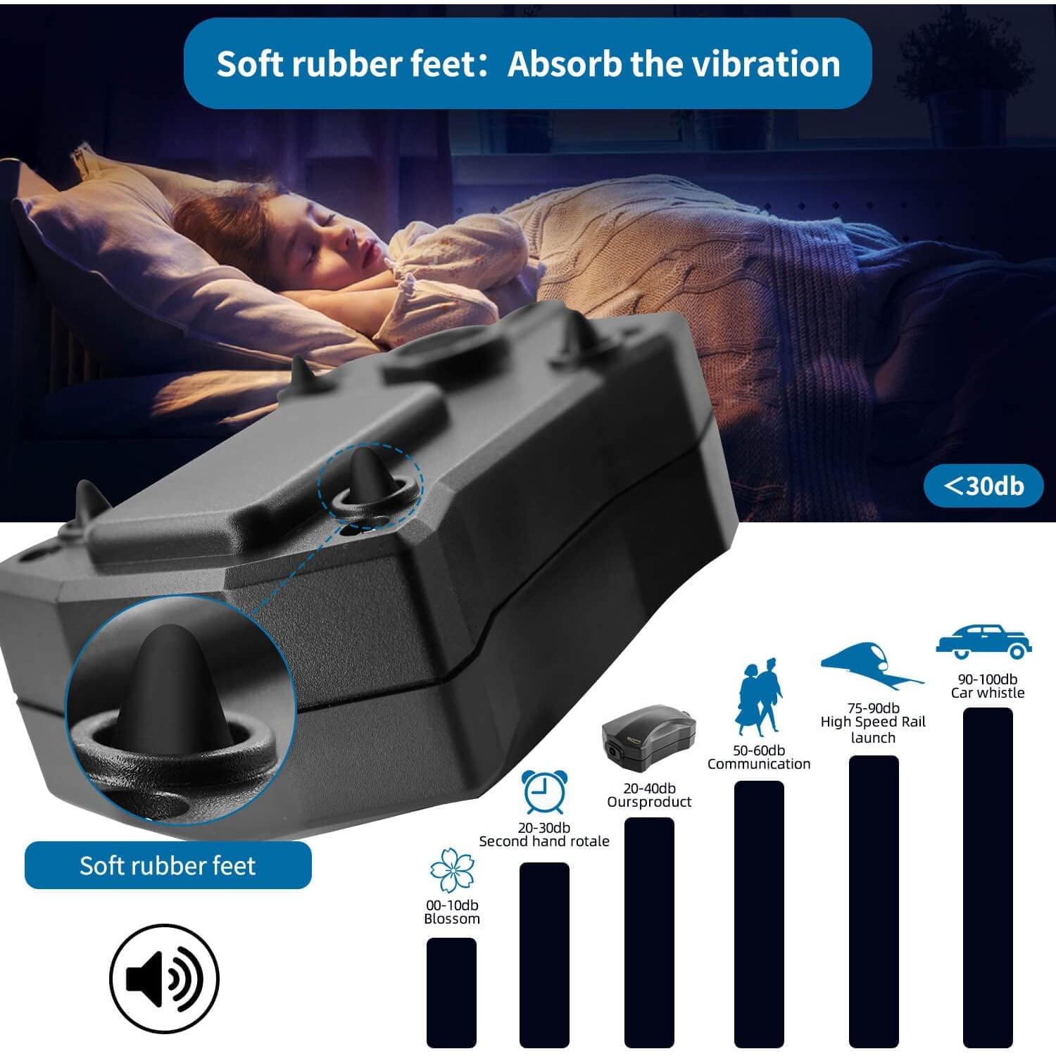 Bomba de Aire para Acuario Marpros M-100 2W 10-30 Galones