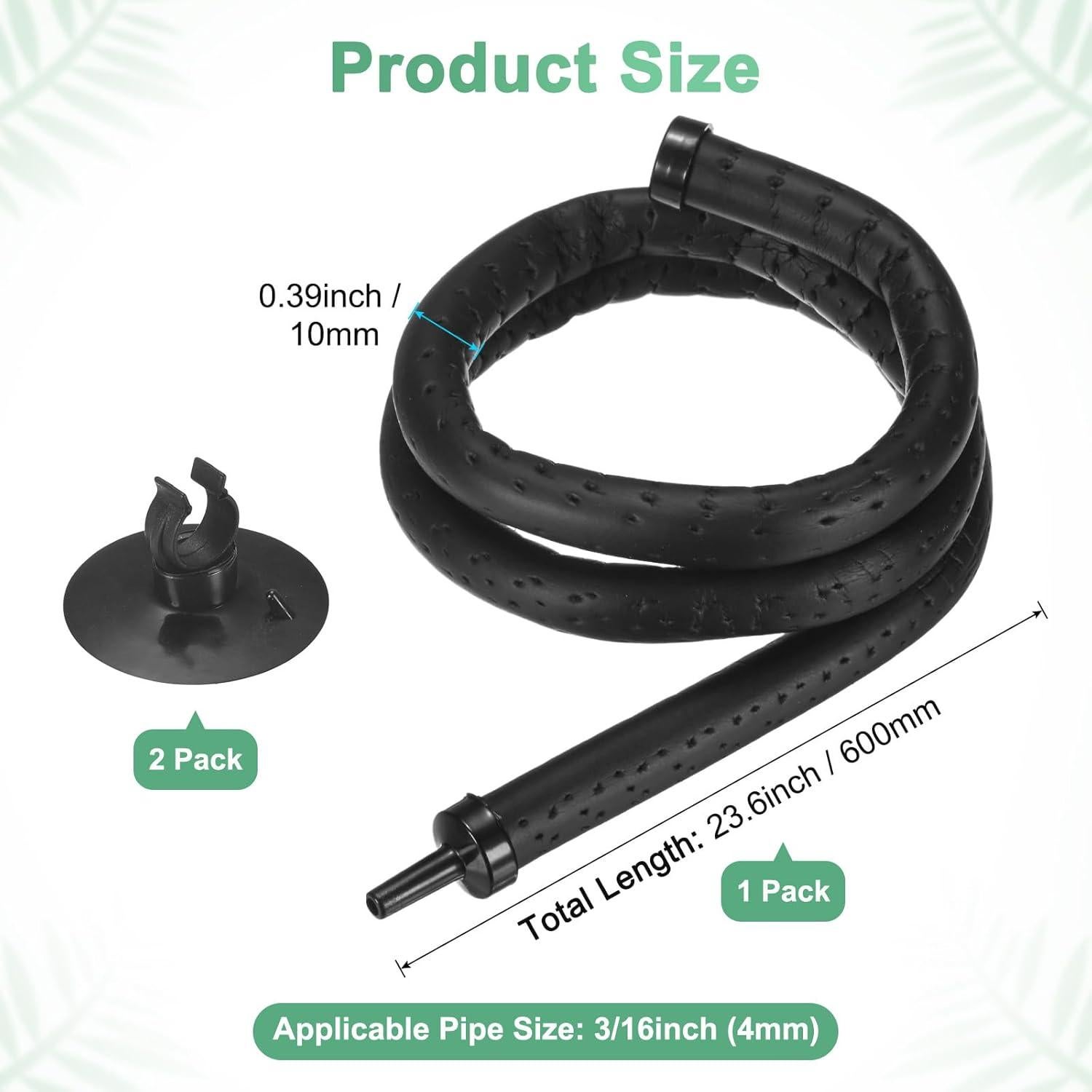 Piedra de Aire para Acuario M METERXITY 60 cm con Ventosas