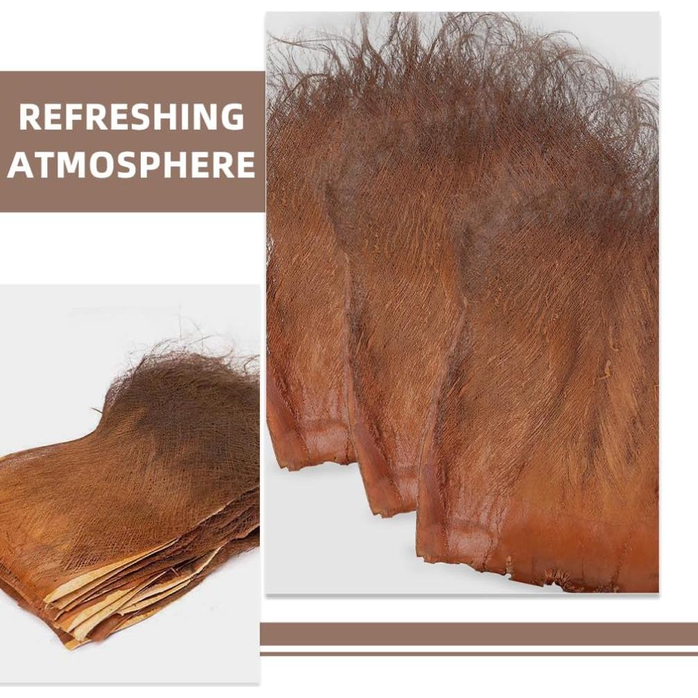 Hojas de Corteza Falsa VOSAREA 5 Piezas 50x30cm Jardín