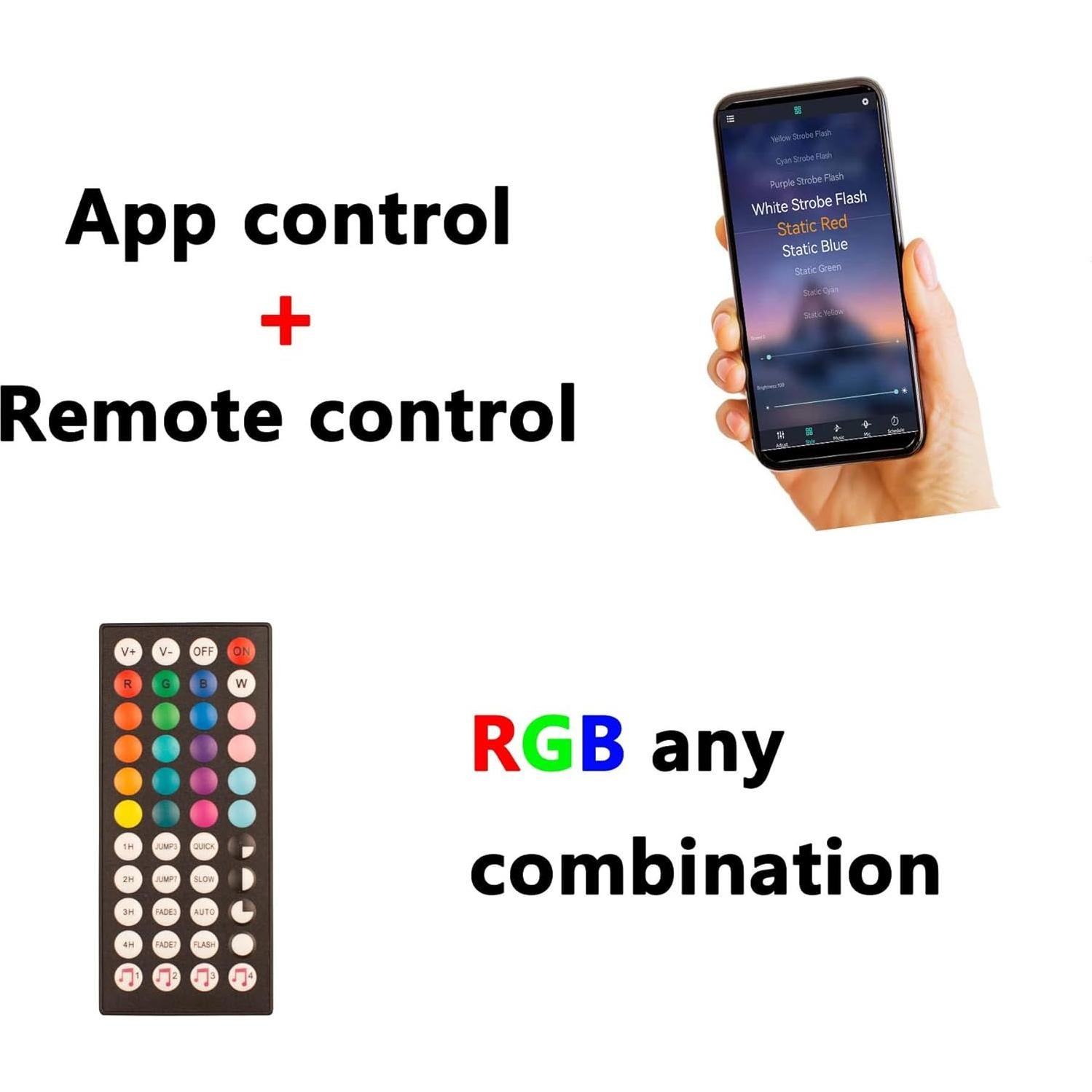 Panel de retroiluminación para acuario FJARDE 30x30cm RGB