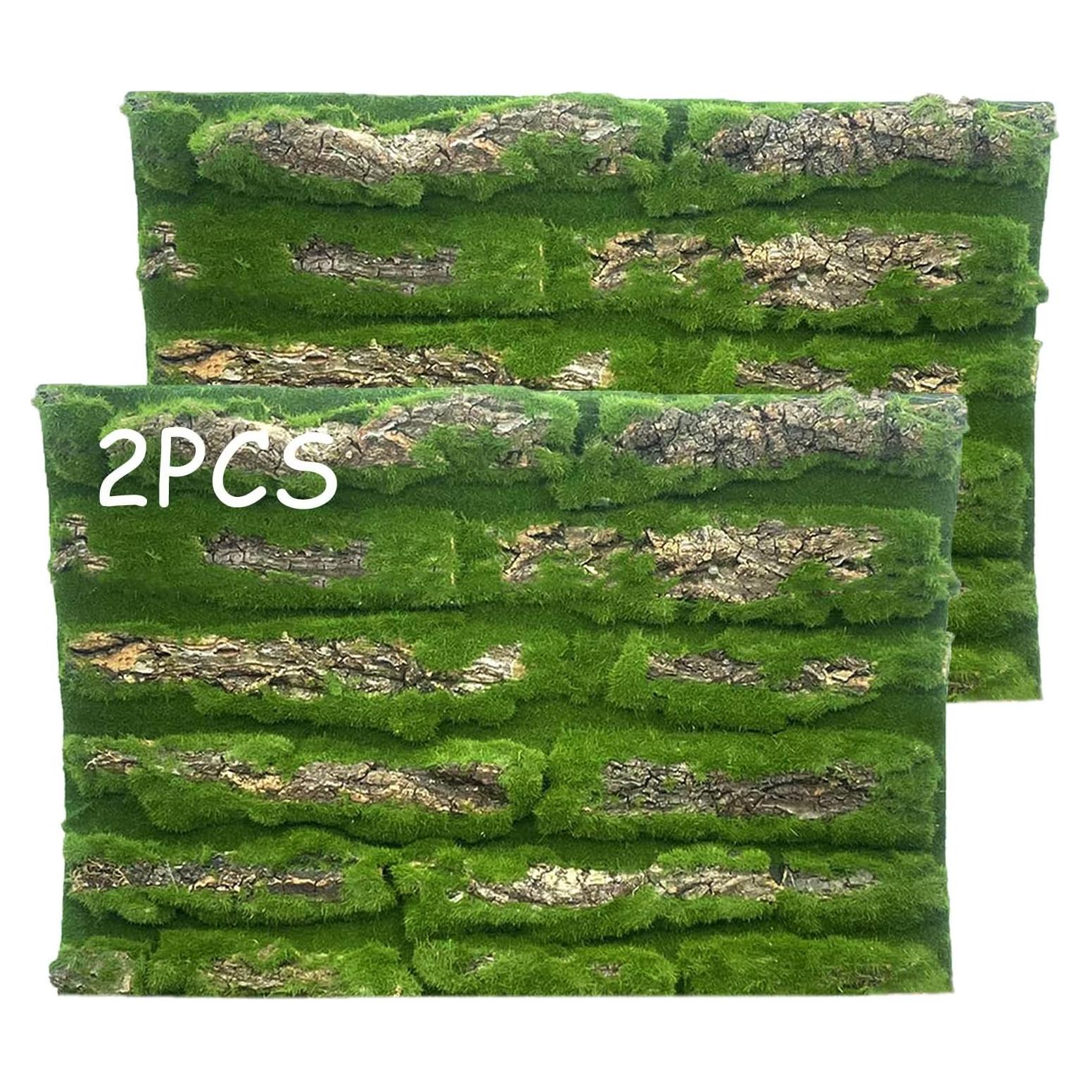 Fondo de Corcho para Terrario Reptiles Kathson 2 Piezas 40x30cm