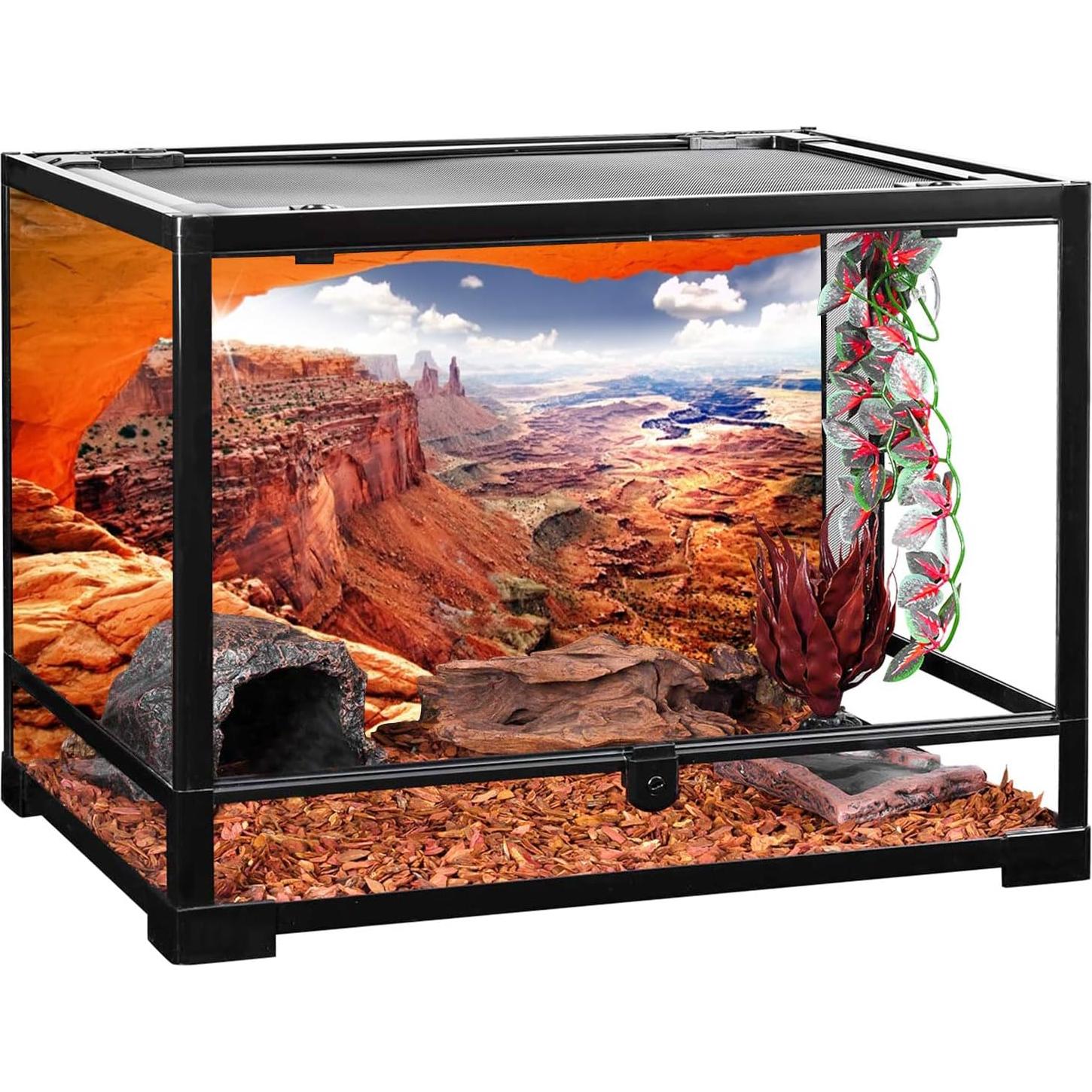 Fondo de Acuario AWERT Stone Oasis 90x45 cm Poliester