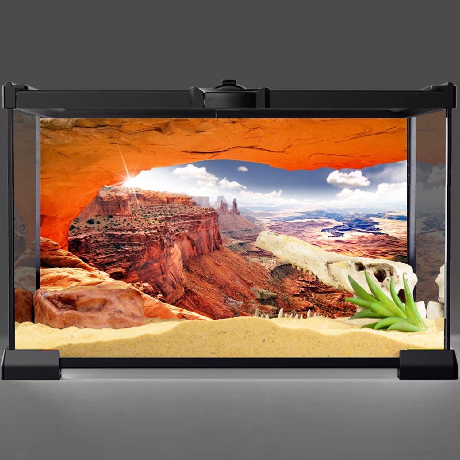 Fondo de Acuario AWERT Stone Oasis 90x45 cm Poliester