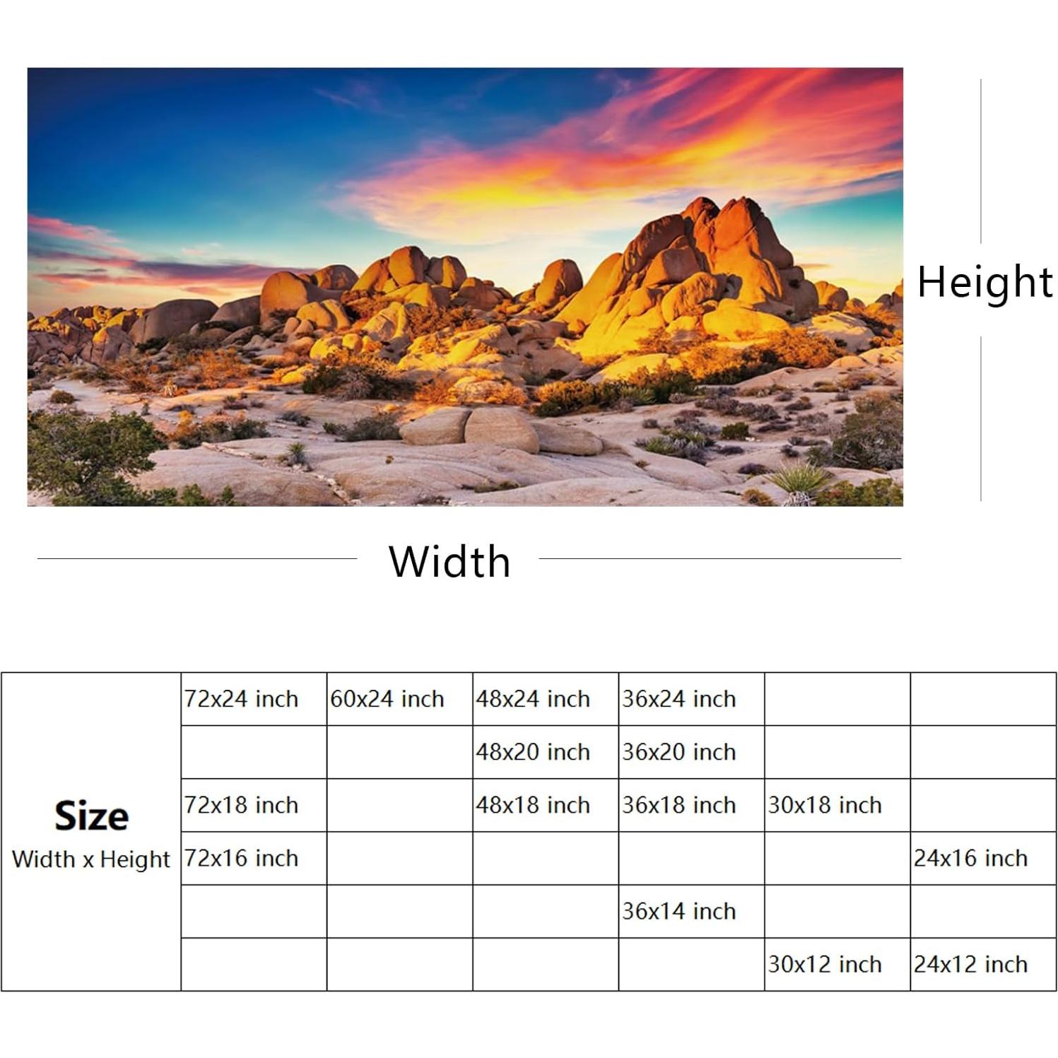 Fondo de Terrario para Reptiles YongFoto 91x46 cm Desierto Rocoso