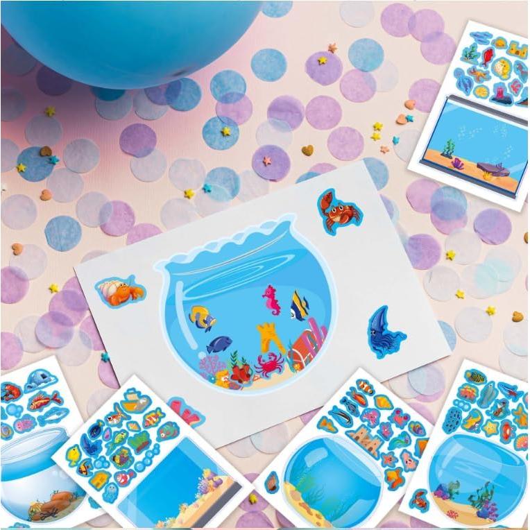 32 Pegatinas Acuario MARAI para 100 Días de Escuela - Manualidades