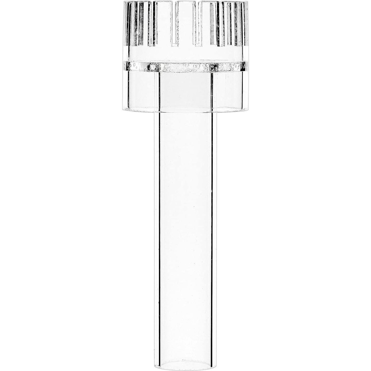 Tubo de Lirio de Vidrio JARDLI con Skimmer 13mm para Acuario
