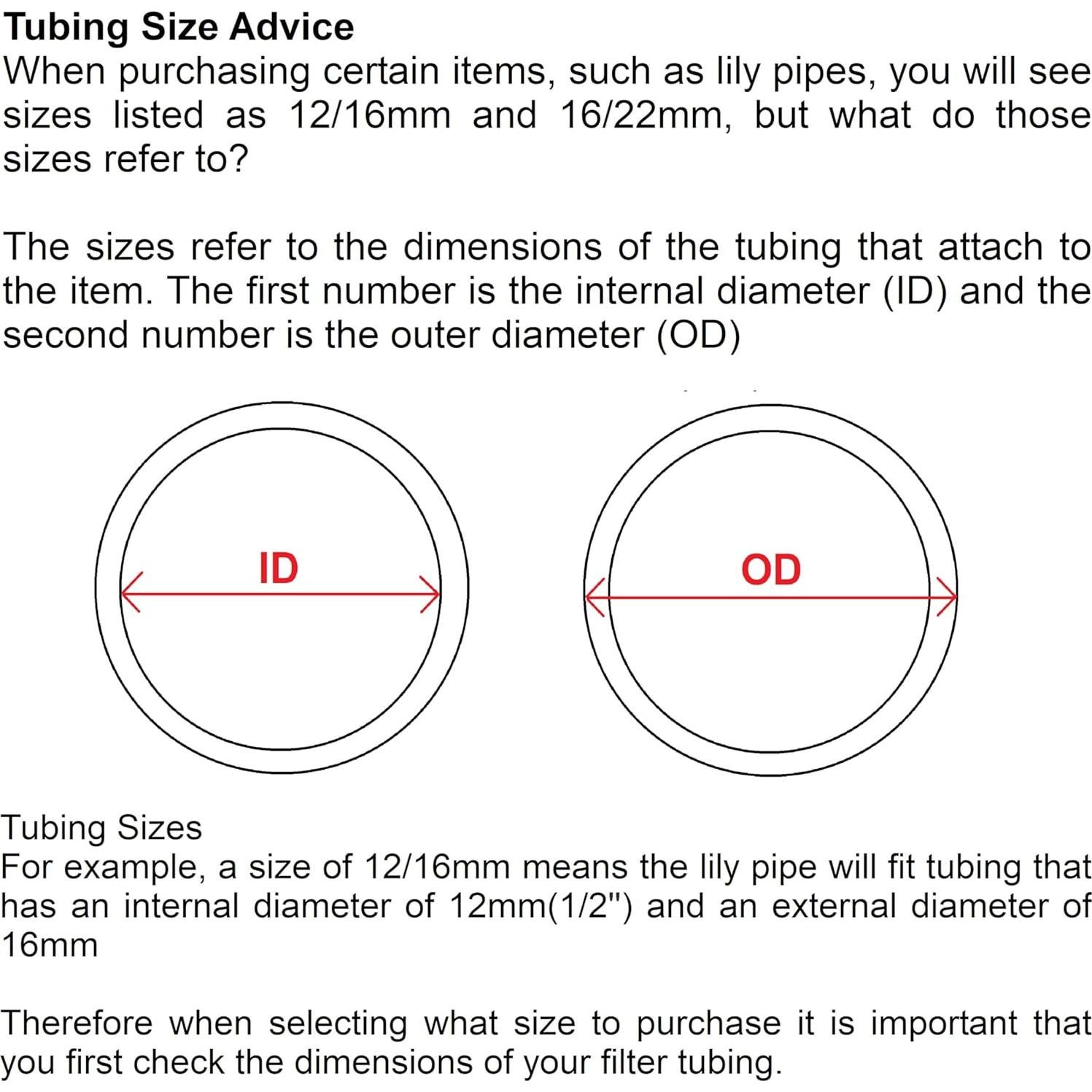 Tubo de Lirio de Vidrio JARDLI con Skimmer 13mm para Acuario