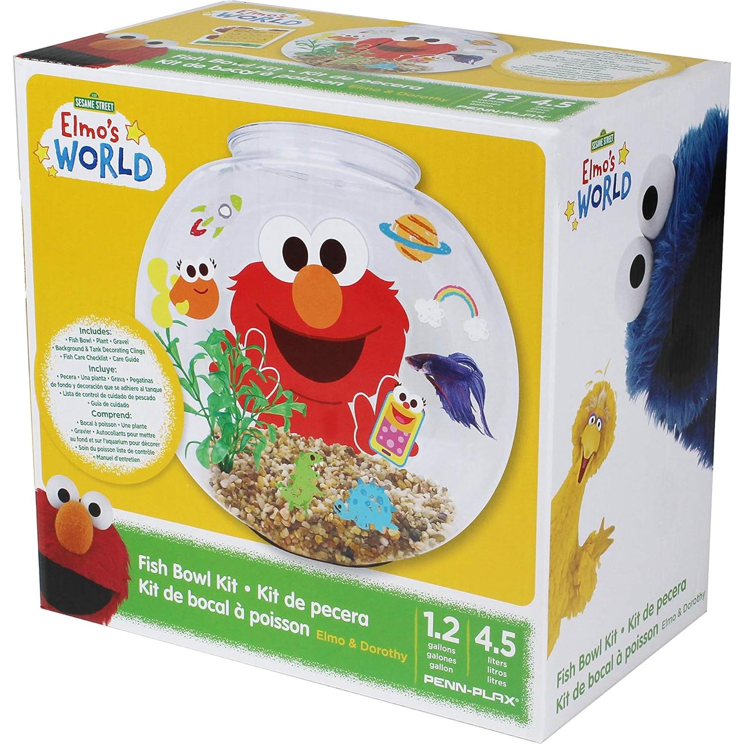 Kit de Acuario Elmo's World Penn-Plax 4.54L para Niños