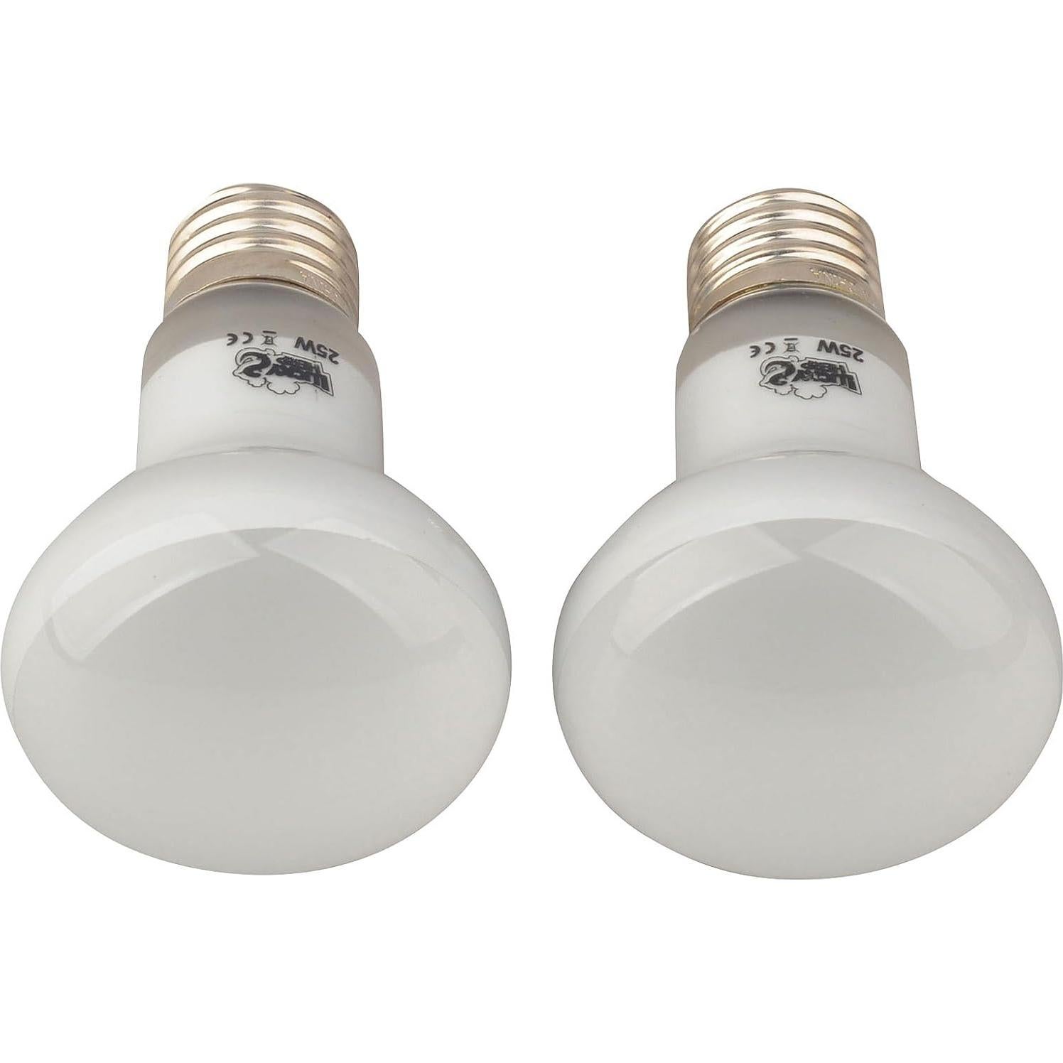 Lámpara de Calor para Reptiles Lucky Herp 25W Paquete de 2