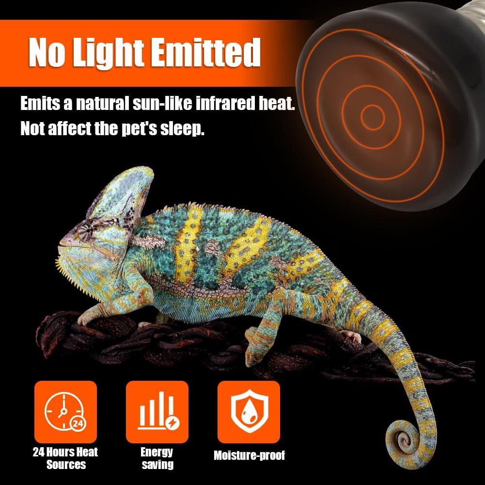 Mini Lámpara de Calor Infrarroja Cerámica APlayfulBee 50W