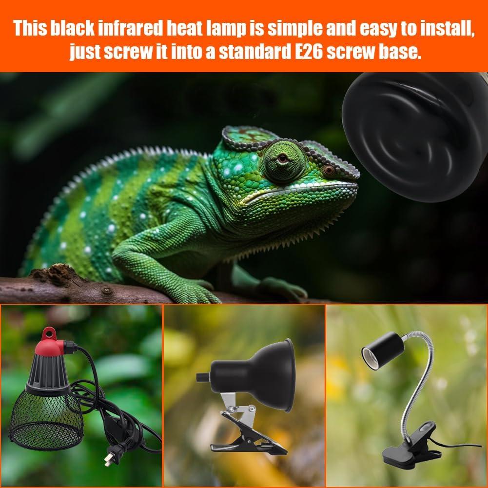 Mini Lámpara de Calor Infrarroja Cerámica APlayfulBee 50W