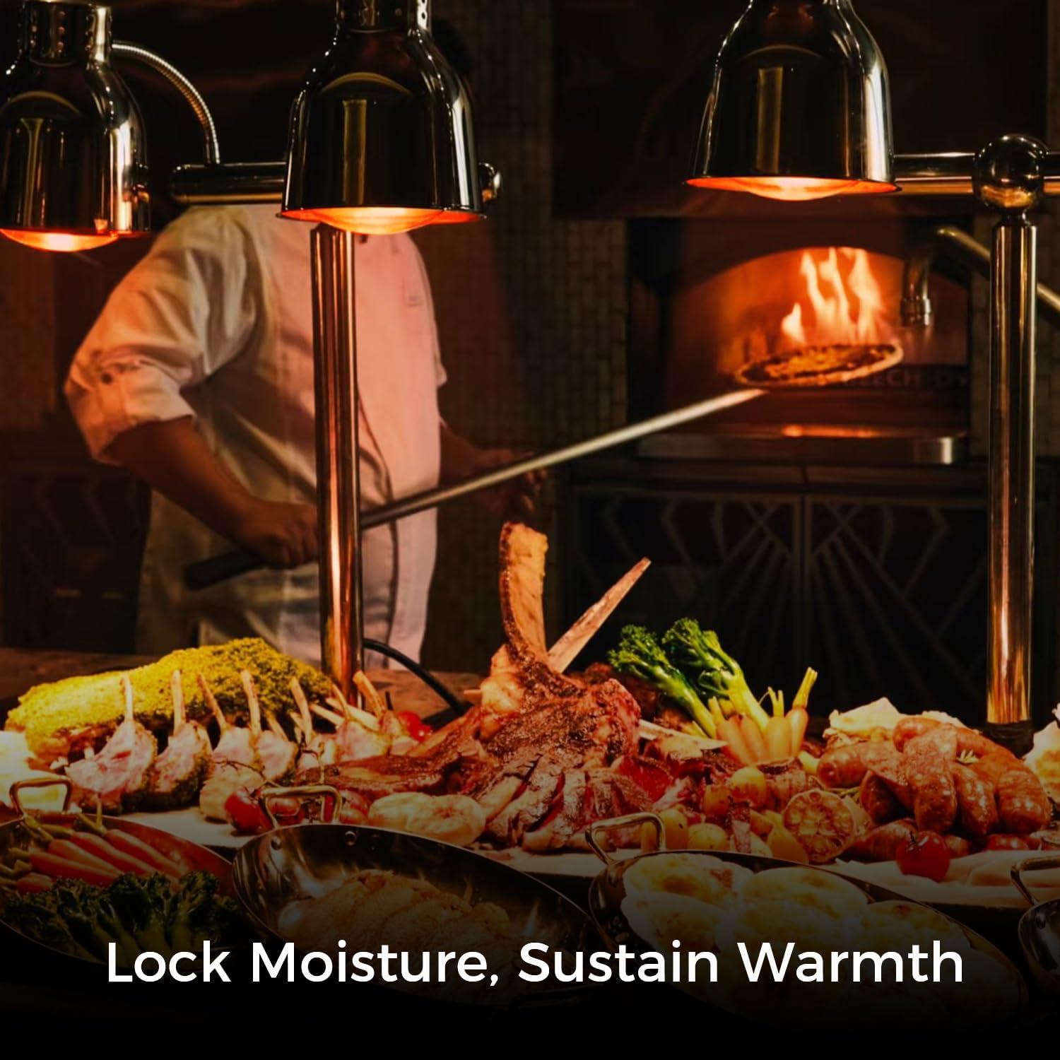 Lámpara de Calor Infrarroja MISDOOD 250W Paquete de 2