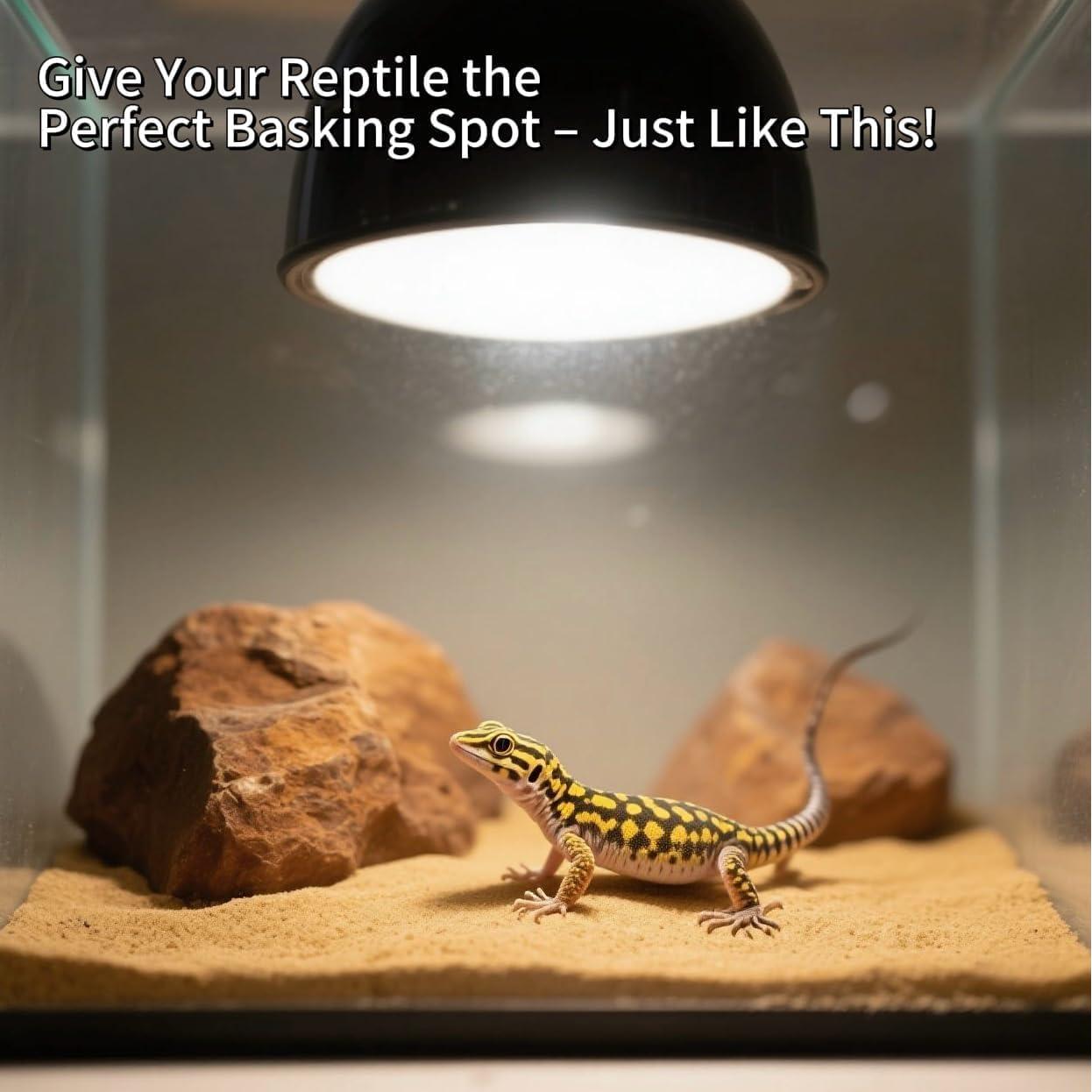 Lámpara para Reptiles 2-Pack AlxamolTools 13.97cm 150W