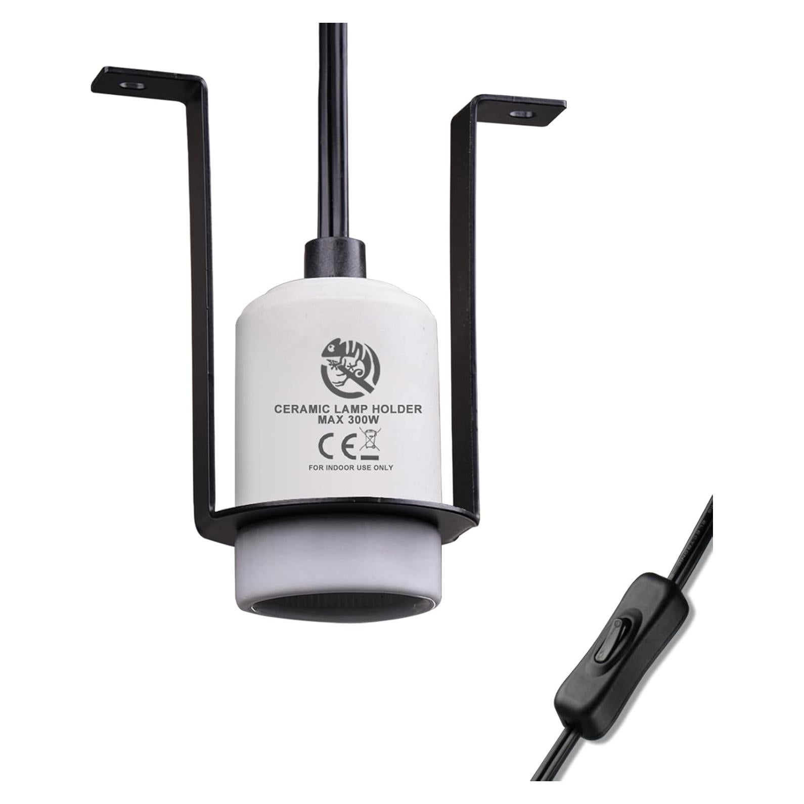 Soporte de Lámpara de Calor Cerámica REPTI HOME 300W