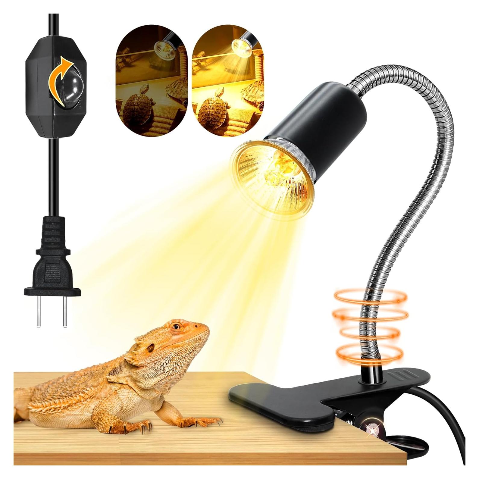 Lámpara de Calor E27 Puanticn para Reptiles y Plantas 75W