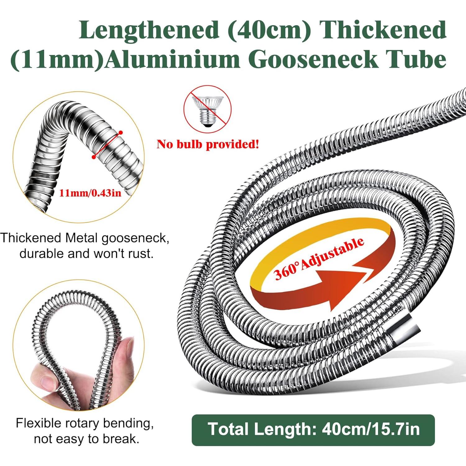 Lámpara de Calor E27 Puanticn para Reptiles y Plantas 75W