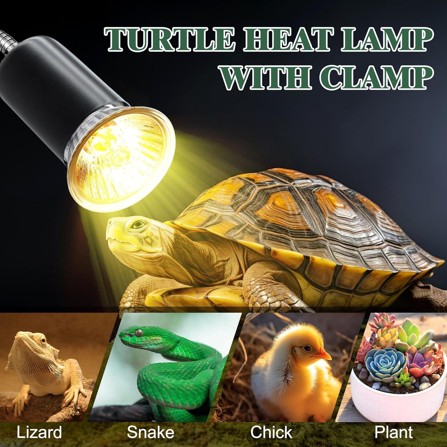 Lámpara de Calor E27 Puanticn para Reptiles y Plantas 75W