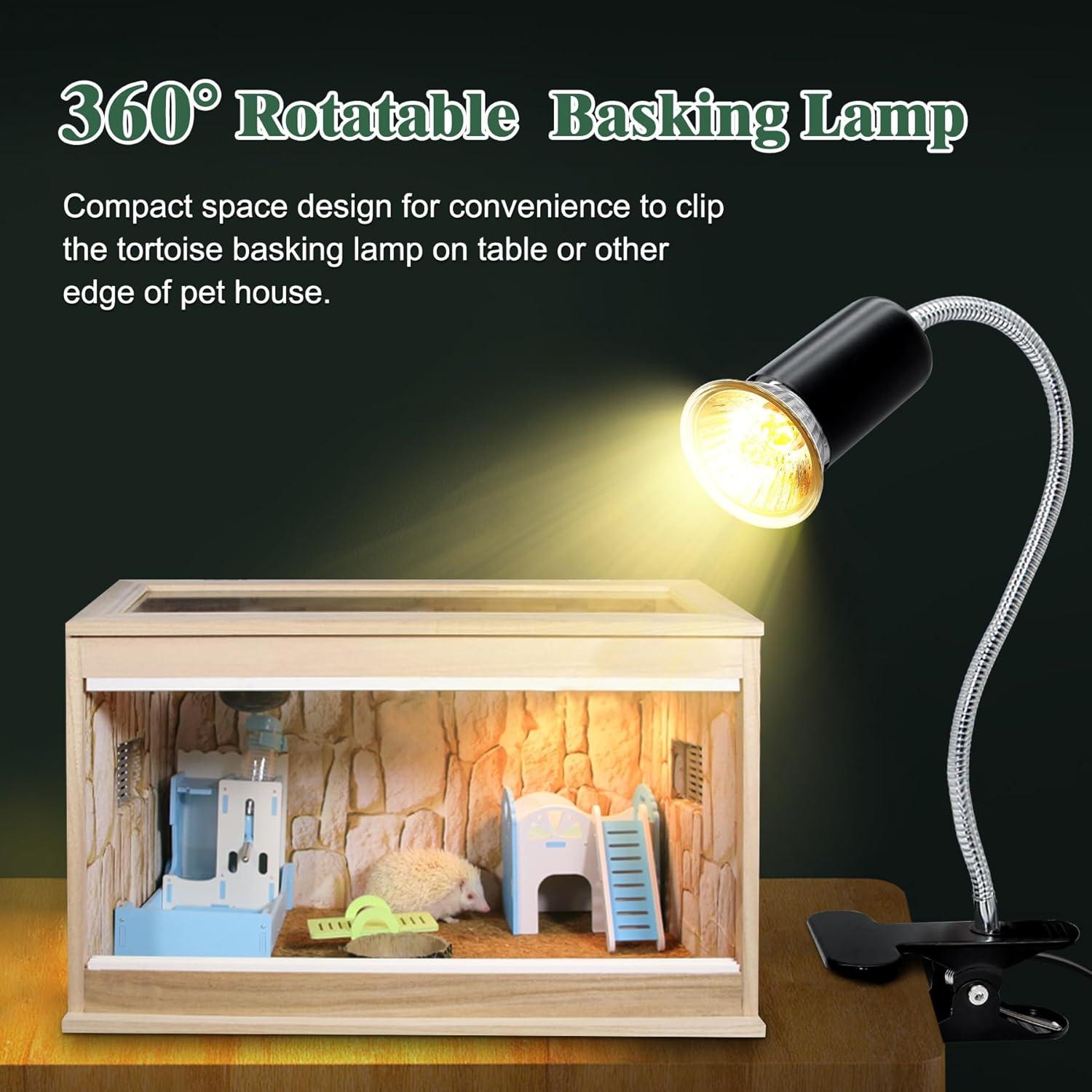 Lámpara de Calor E27 Puanticn para Reptiles y Plantas 75W