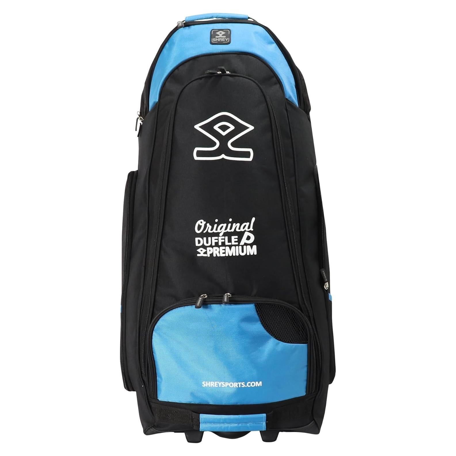 Bolsa de Cricket Shrey Pro Duffle 137L Negro/Azul