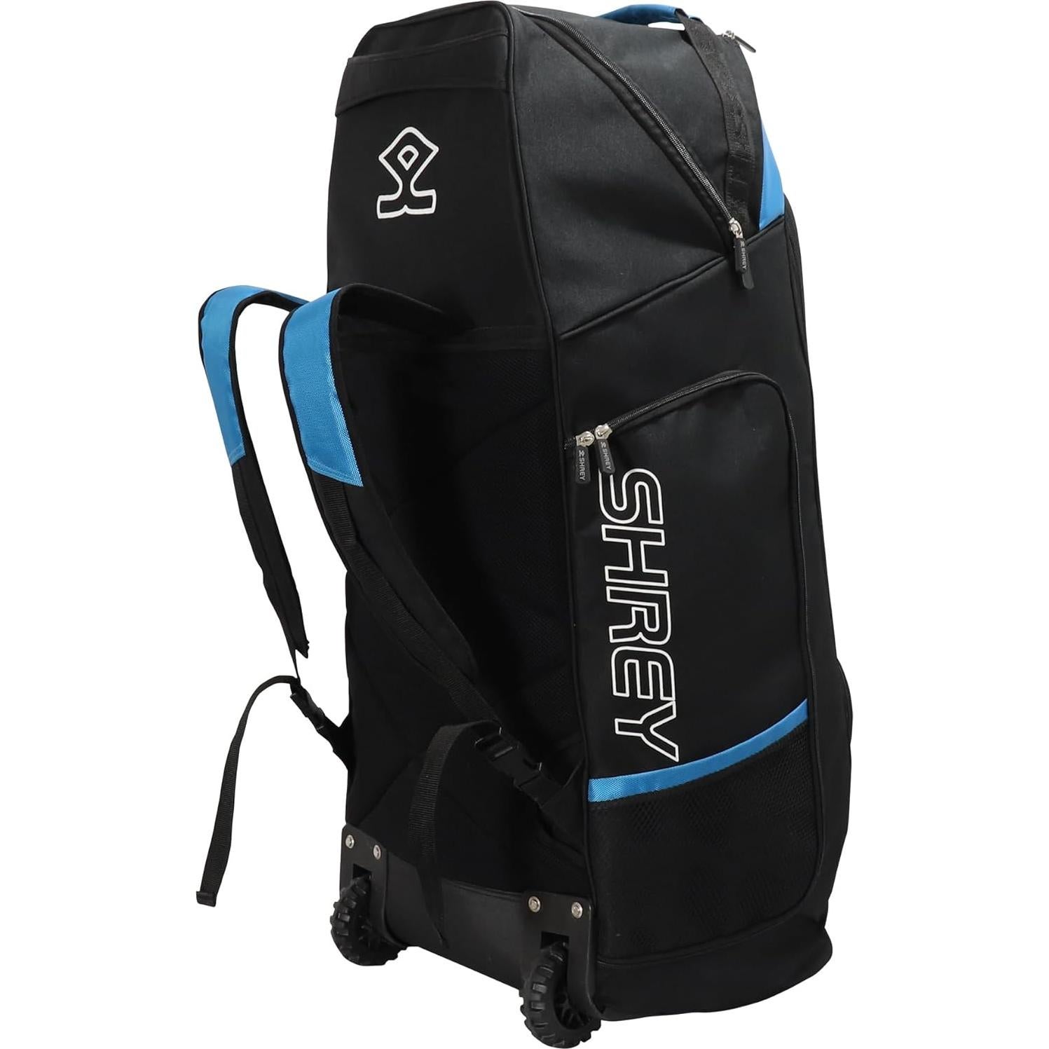 Bolsa de Cricket Shrey Pro Duffle 137L Negro/Azul