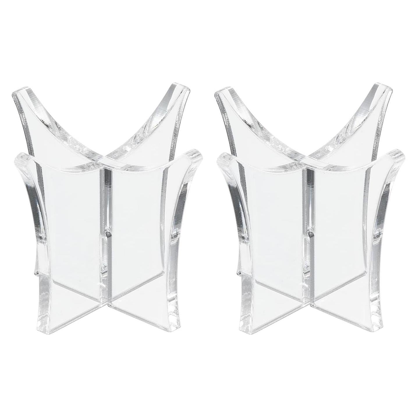 Soporte de Exhibición para Pelotas PATIKIL Acrílico Transparente - Paquete de 2