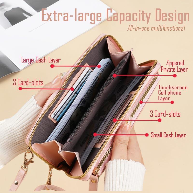 Funda Cruzada DAMONDY para Cricket Icon Plus 2026 - Rosa