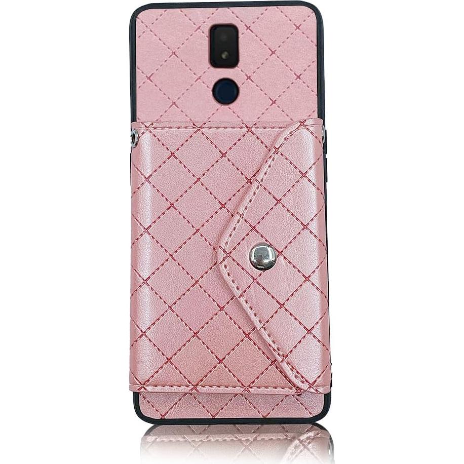 Funda Rosa Furiet con Correa Cruzada para Cricket Icon 3