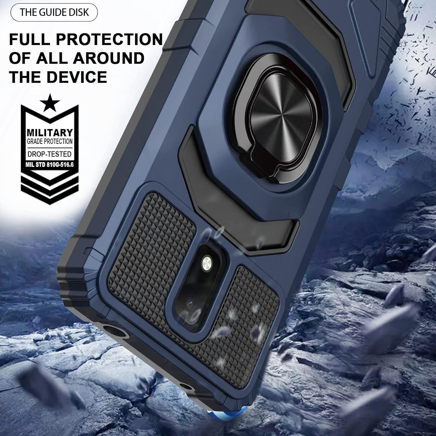 Funda Ailiber con Protector de Pantalla para Wiko y AT&T - Azul