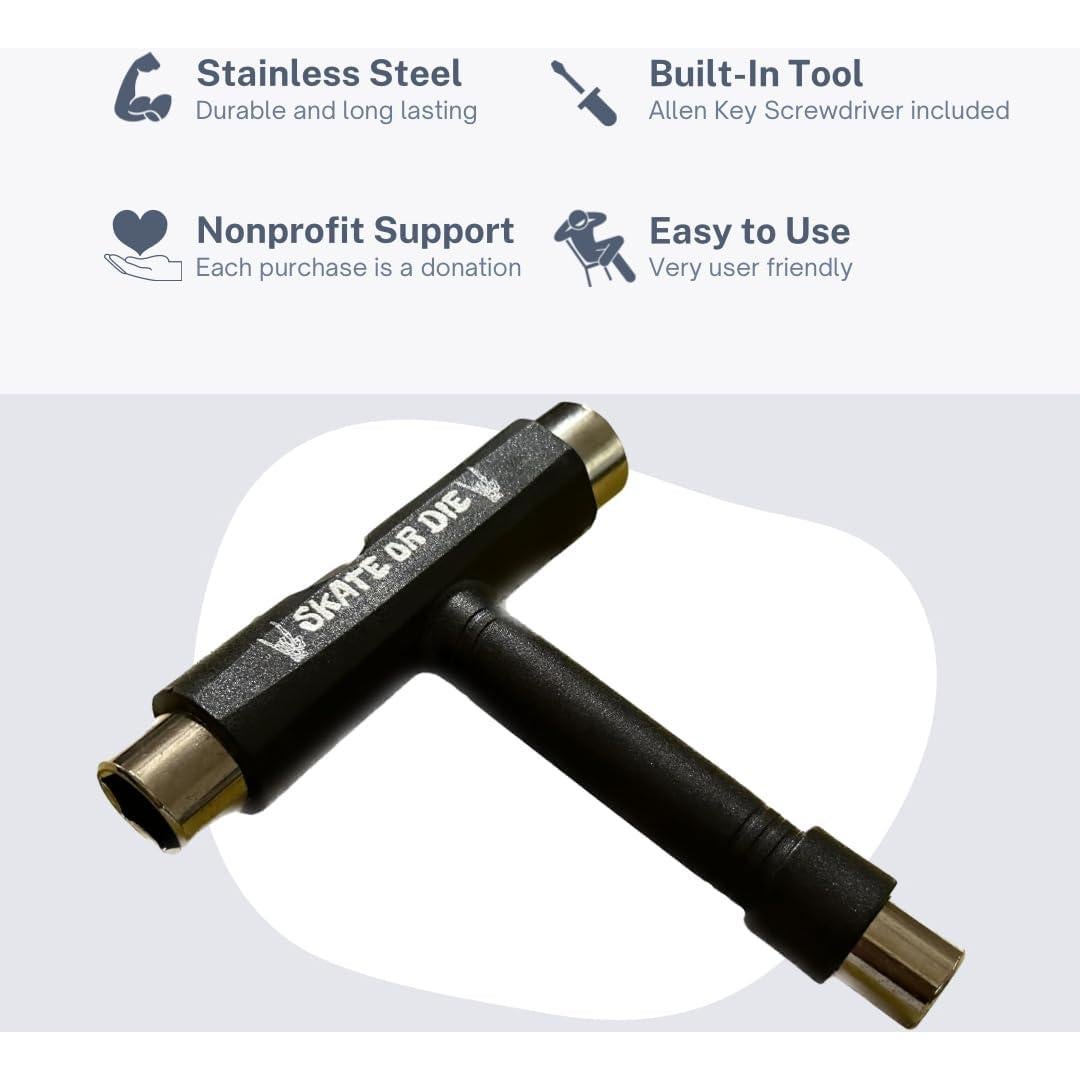 Herramienta de Skate Todo en Uno Genérico Skate o Muere