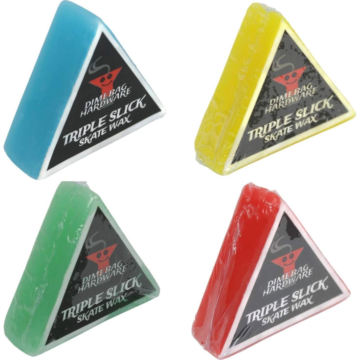 Black Diamond Skateboard Grip Tape Cleaner with Dime Bag Scented Curb Wax 4 Pack Multi - Fun Pocket Sized Skateboard Accessories - (Gum Stick for Cleaning Griptape, Wax for Grinding and Sliding)