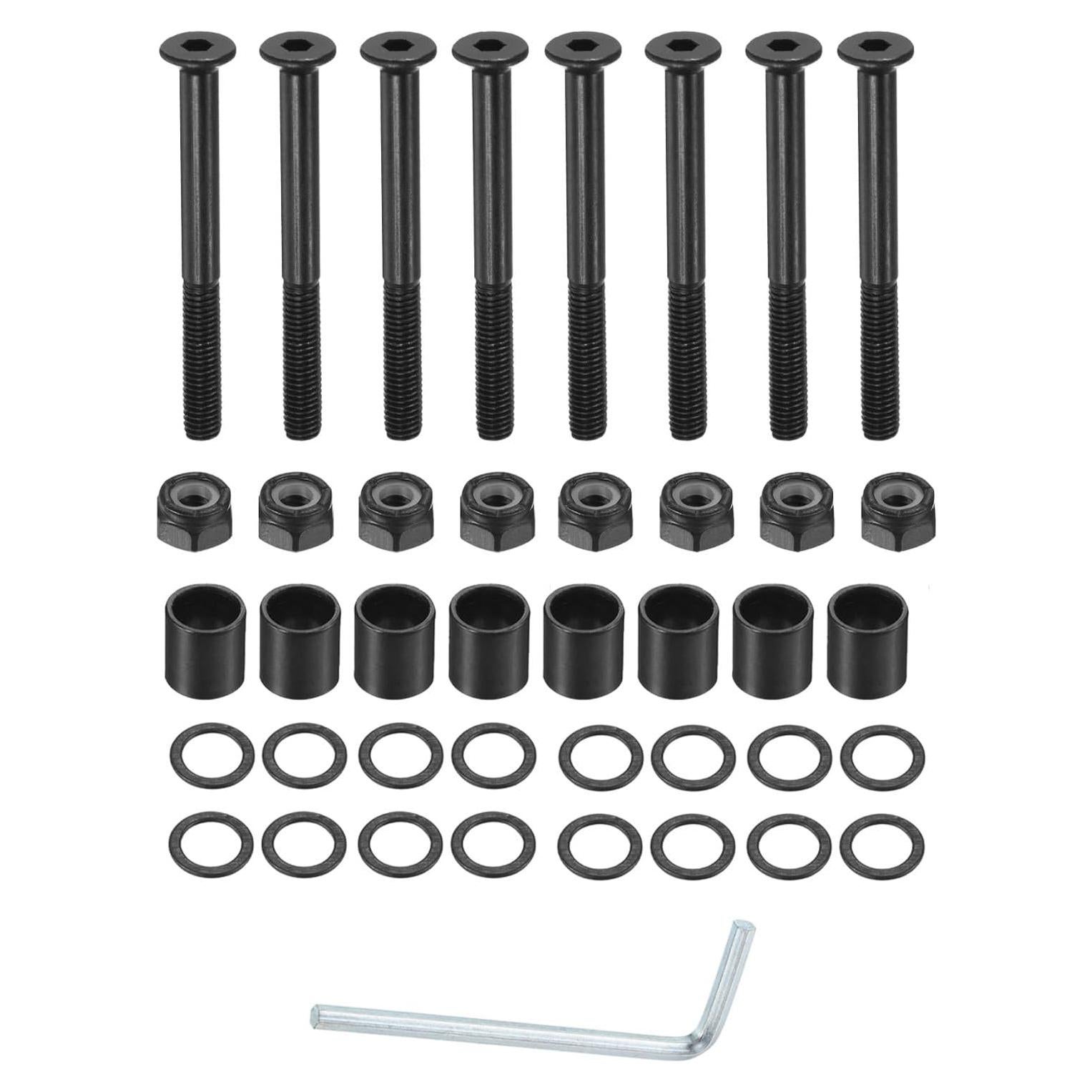 Kit de Herramientas para Patineta YOKIVE - 40 Piezas, Negro