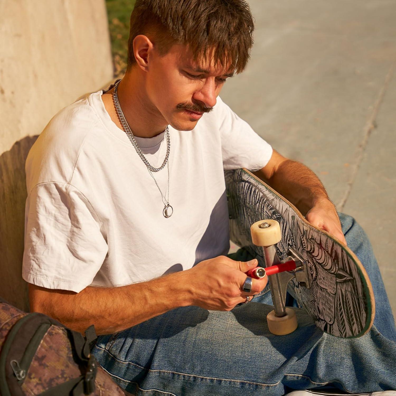 Kit de Herramientas para Patineta YOKIVE - 40 Piezas, Negro