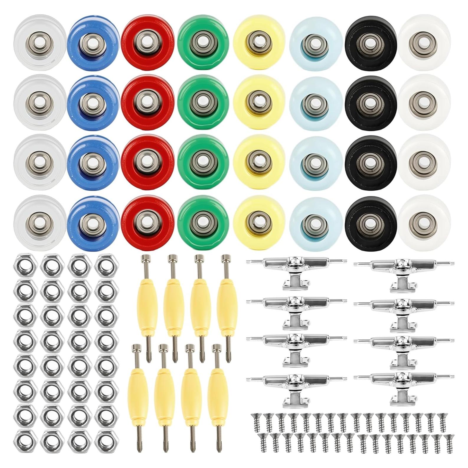 Kit de Reparación de Finger Boards Kugliwa 8 Sets Accesorios