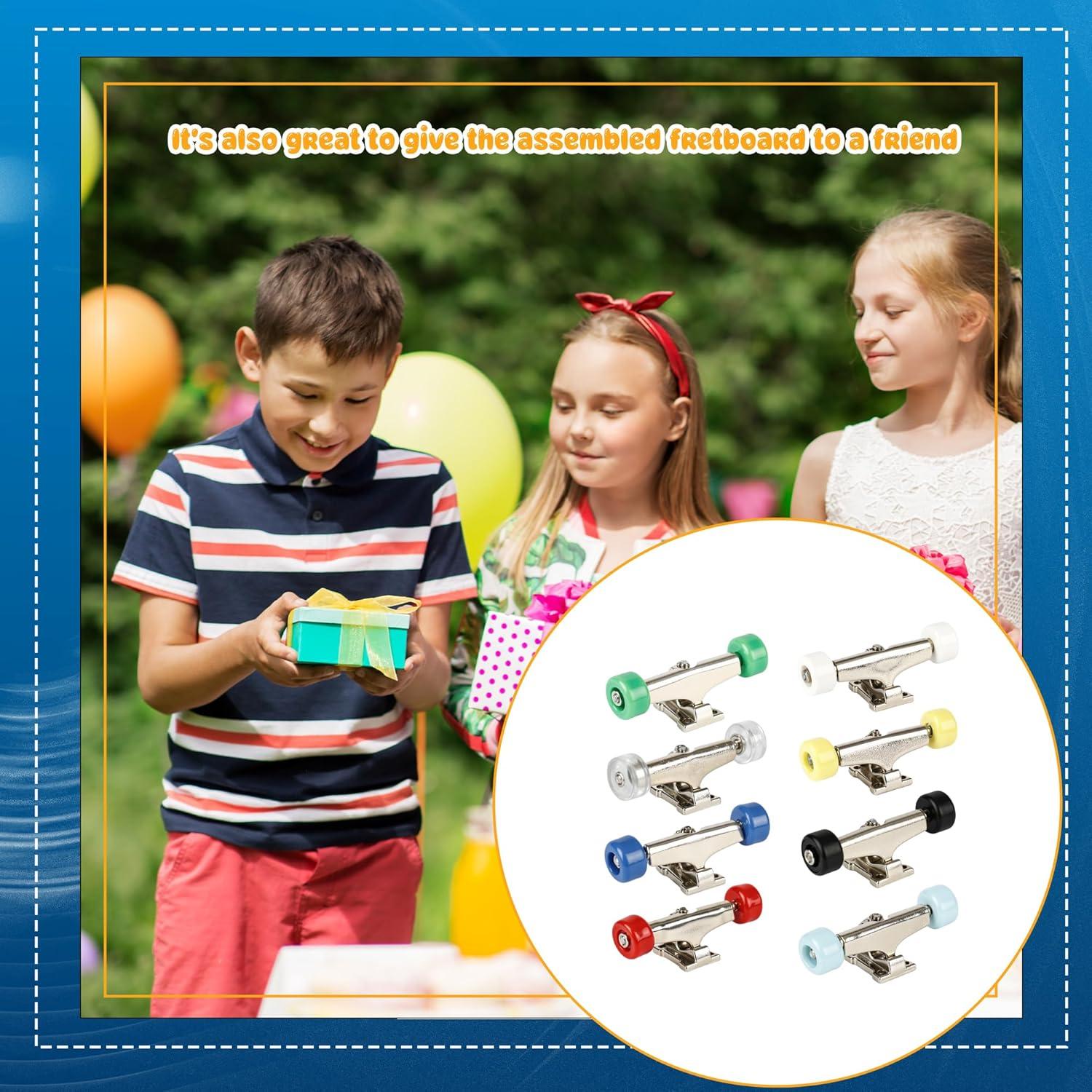 Kit de Reparación de Finger Boards Kugliwa 8 Sets Accesorios