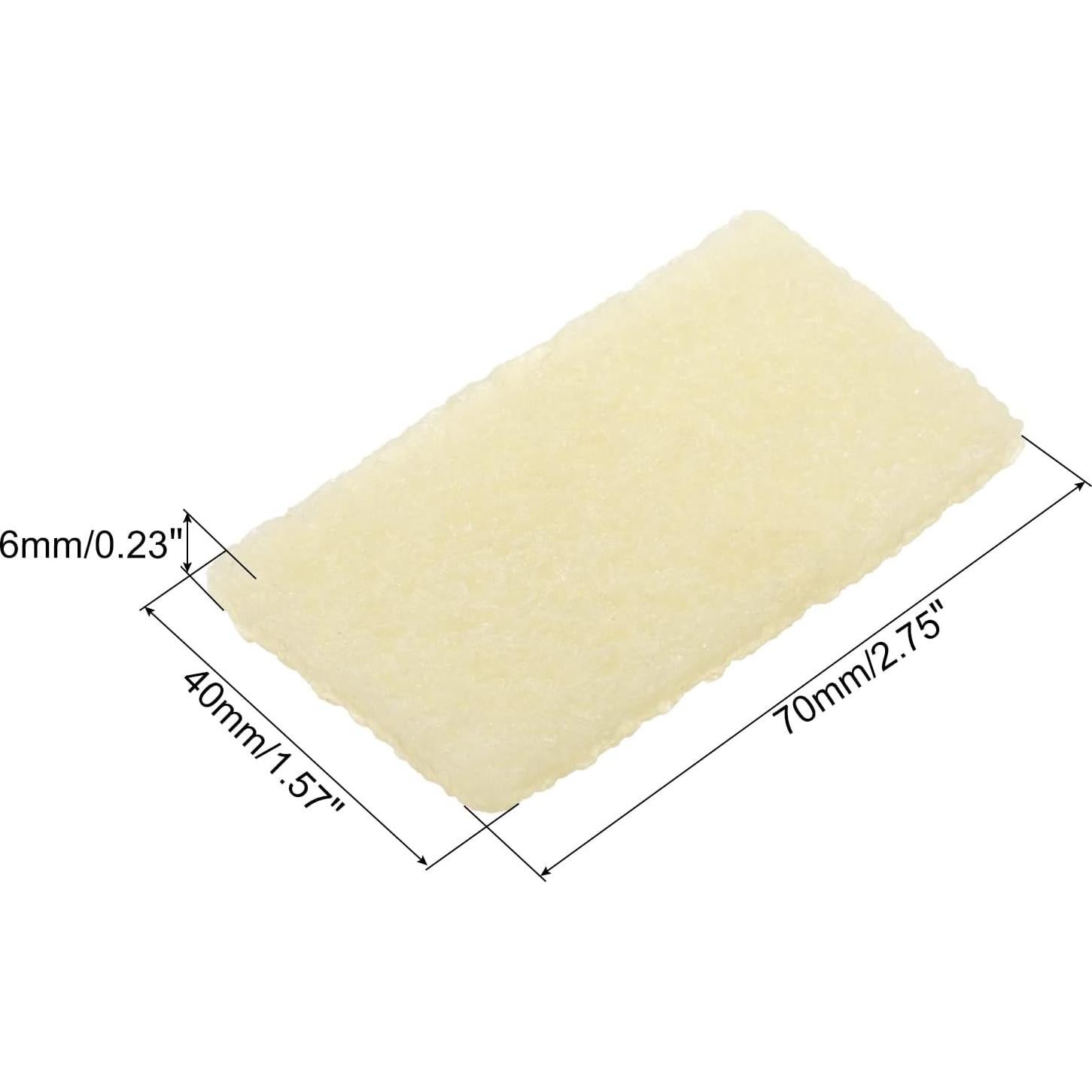 Borrador de Residuos PATIKIL 70x40mm, 3 Paquetes, Caucho