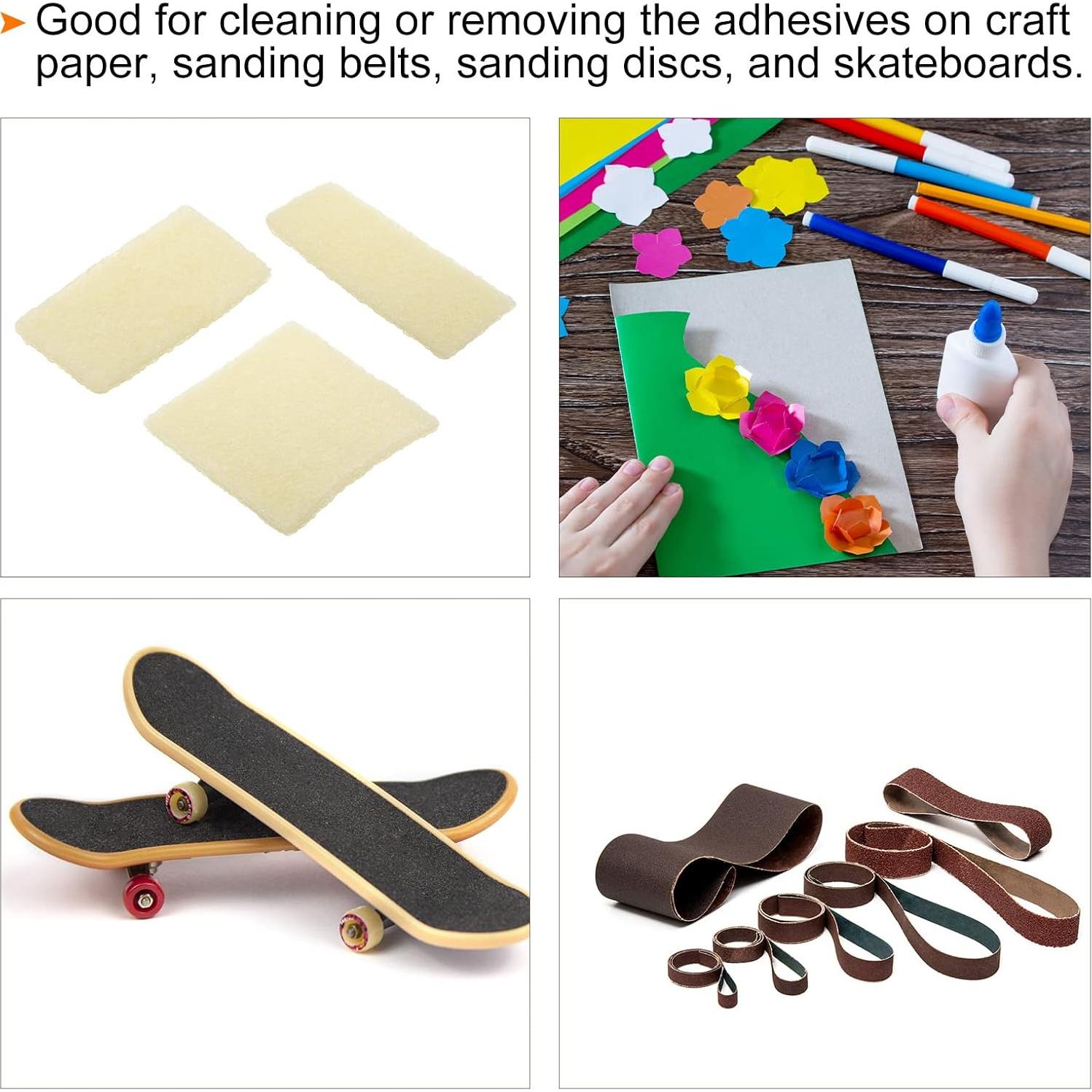 Borrador de Residuos PATIKIL 70x40mm, 3 Paquetes, Caucho