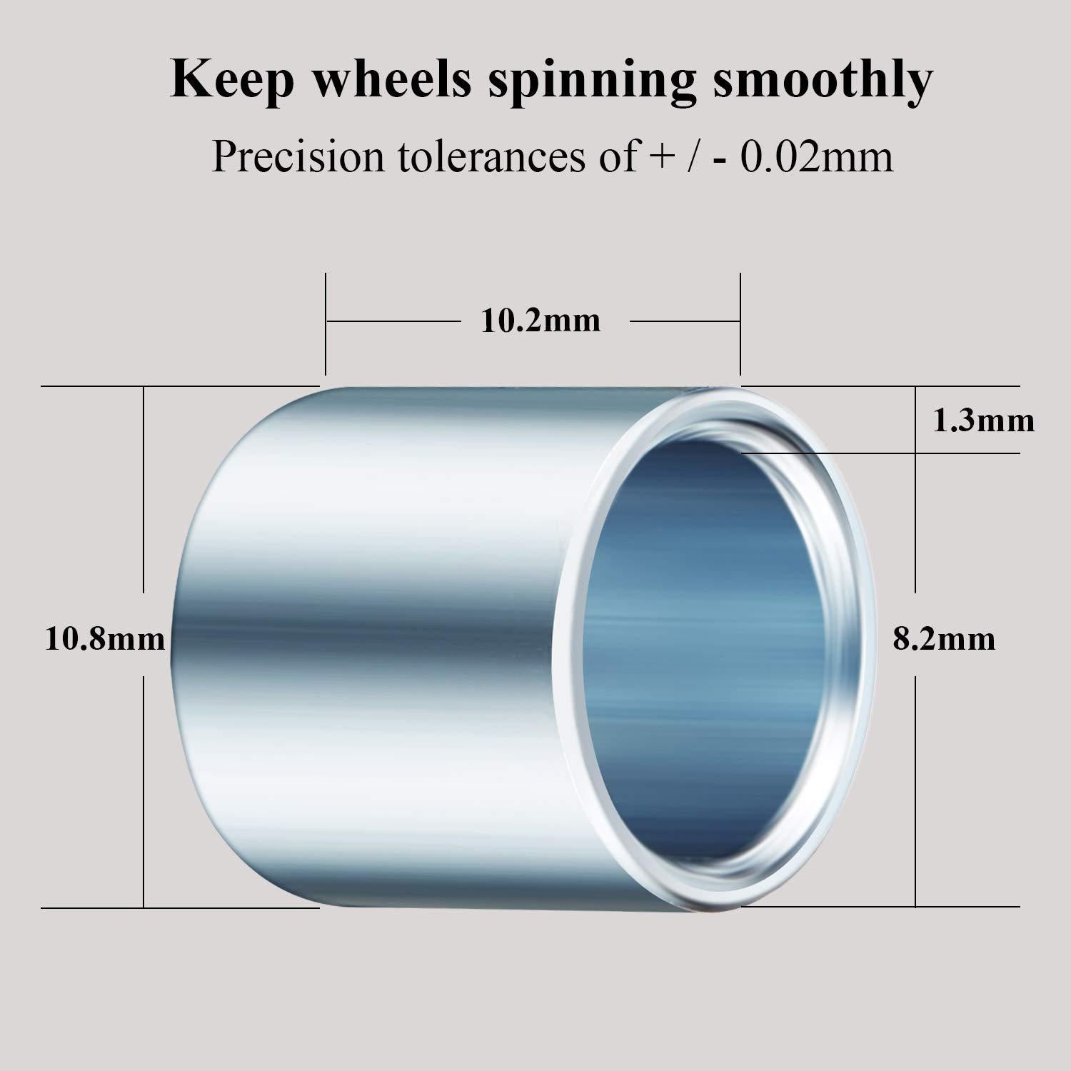 Kit 36 Piezas Espaciadores y Arandelas para Patineta Sumind