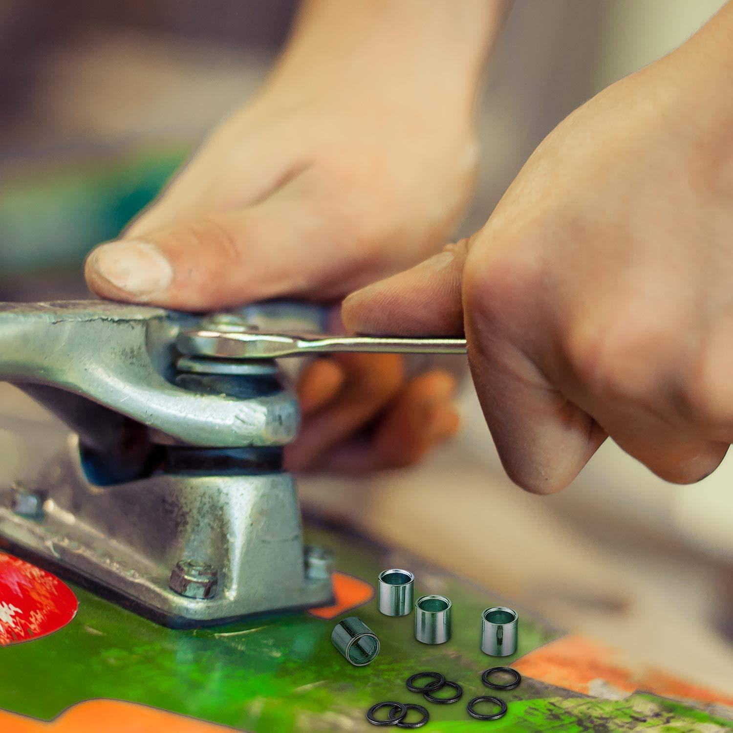 Kit 36 Piezas Espaciadores y Arandelas para Patineta Sumind