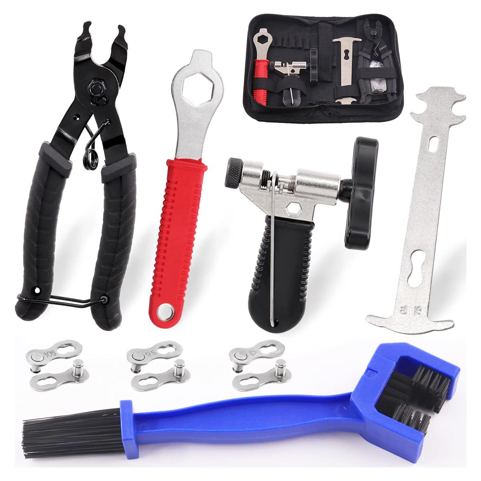 Kit de Herramientas de Reparación de Cadena Rustark 12 Piezas