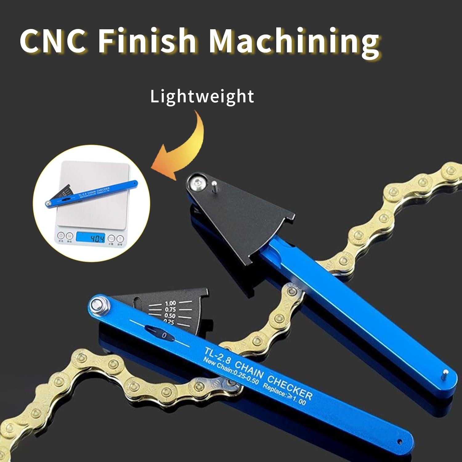 Comprobador de Cadena de Bicicleta Gugxiom - Indicador de Desgaste